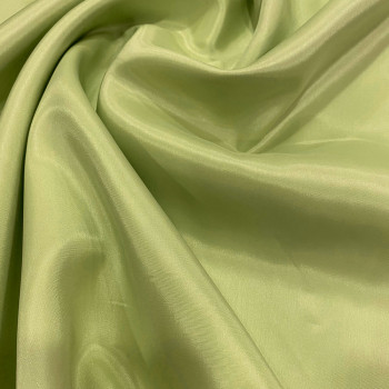 Anise green 100% acetate lining fabric
