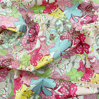 Mauvey Liberty fabric