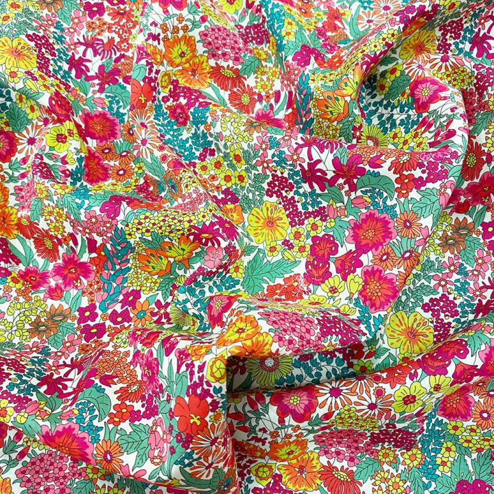Tissu Liberty Margaret multicolore floral