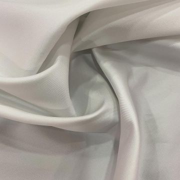 Mikado soft raw white silk fabric