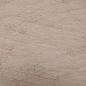 Tissu tulle brodé perlé rose