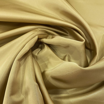 Gold duchess satin fabric