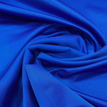 Tissu satin duchesse bleu royal