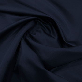 Tissu satin duchesse bleu marine