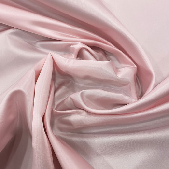 Pink duchess satin fabric