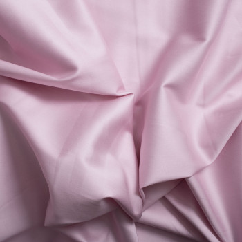 Cotton satin fabric pink