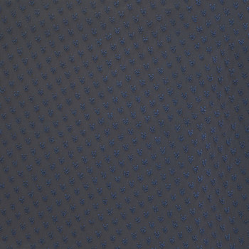 Tissu voile 100% polyester plumetis bleu marine (2 mètres)