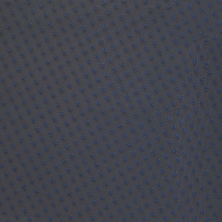 100% polyester plumetis fabric navy blue (2 meters)
