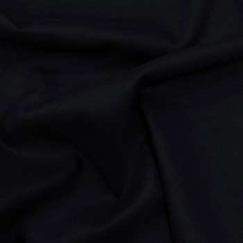 Navy blue 100% cashmere flannel fabric