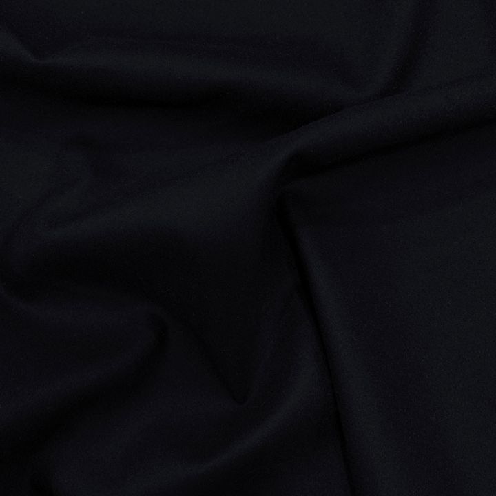 Tissu flanelle 100% cachemire bleu marine