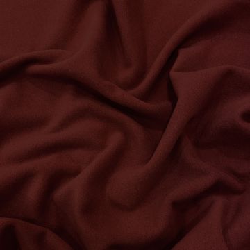 Burgundy wool cashmere fabric