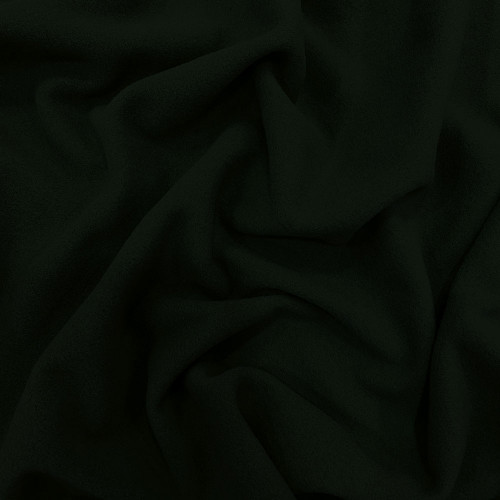 Pine green wool cashmere fabric