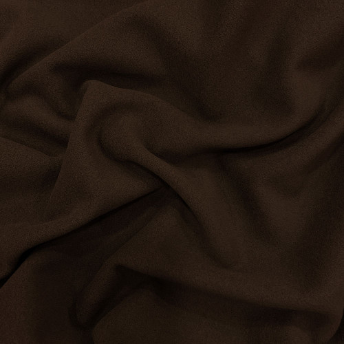 Candied chestnut wool cashmere fabric