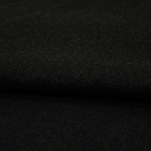 Tissu jean denim stretch noir (2,50 mètres)