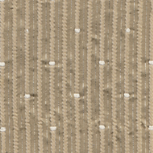 Tissu jacquard fantaisie beige fil lurex