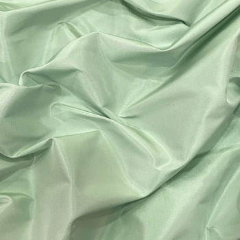 Light Nile green 100% silk taffeta fabric
