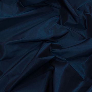 Dark blue 100% silk taffeta fabric