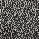 Dentelle de Calais motif léopard noir