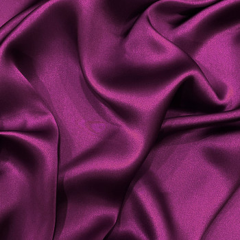 Light violet satin fabric 100% silk