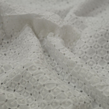Tissu broderie anglaise 100% coton (3 mètres)