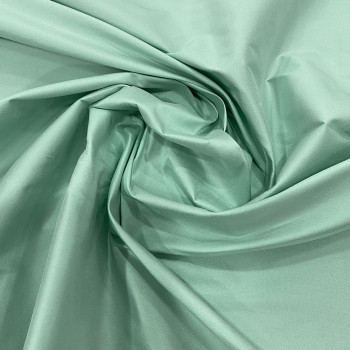 Celadon green 100% silk taffeta fabric
