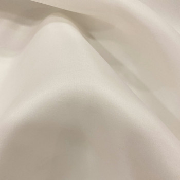 Off-white triple organza 100% silk fabric