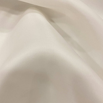 Tissu triple organza 100% soie blanc cassé