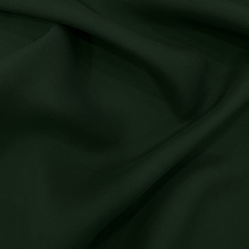 Forest green 100% silk crepe cady fabric