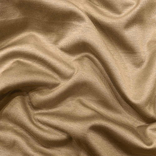 Tissu jersey 100% soie beige