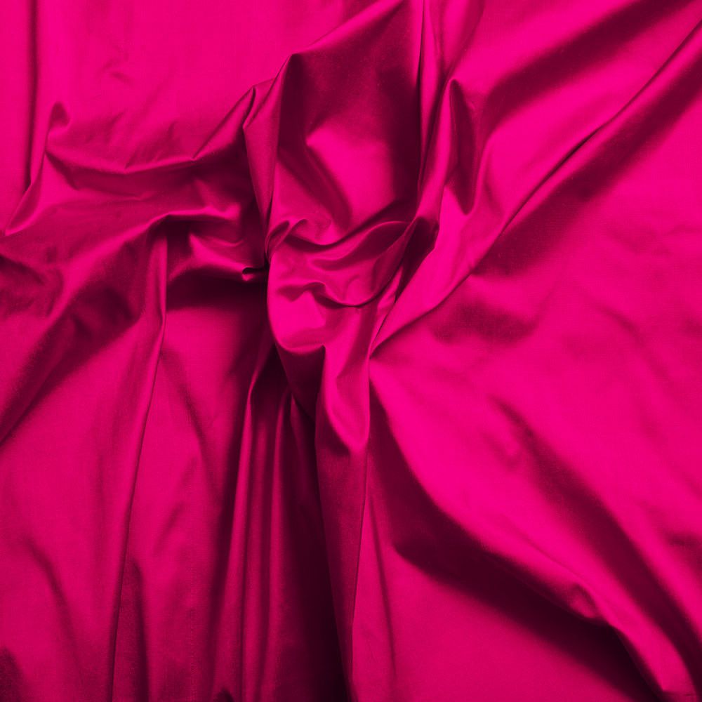 Silk dupion 100% silk fuchsia fabric