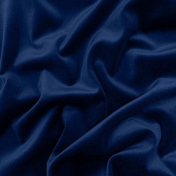 Tissu velours 100% coton bleu roi
