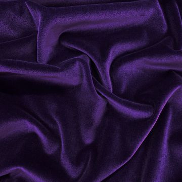 100% cotton purple velvet fabric