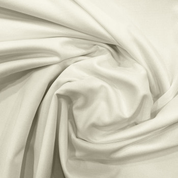 Raw white light 100% silk jersey fabric