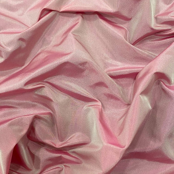 Tissu taffetas 100% soie rose clair (2,80 mètres)