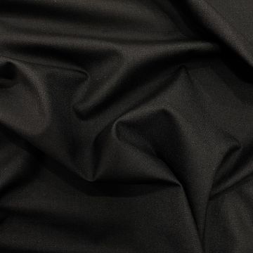 Black fluid suit wool fabric