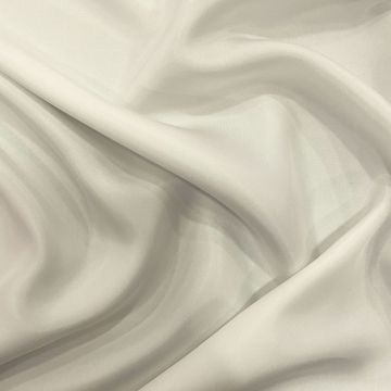 Raw white 100% silk pongee fabric