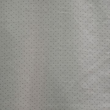 Voile fabric cotton silk printed pinhead grey (1.60 meters)