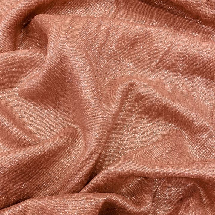 Skin diagonal lines silk lamé fabric