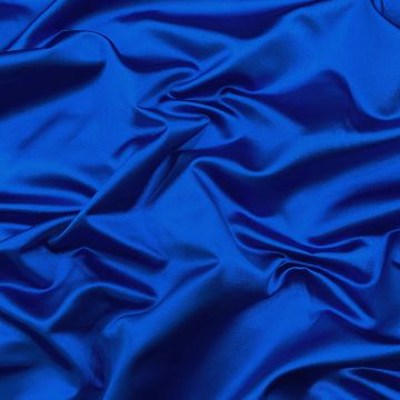 Royale blue 100% silk duchess satin fabric