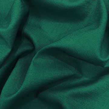 Turquoise green 100% linen fabric