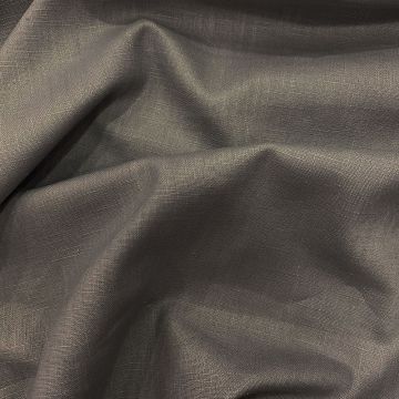 Tissu 100% pur lin gris