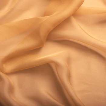 Skin colored 100% silk chiffon