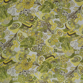 Floral printed georgette fabric