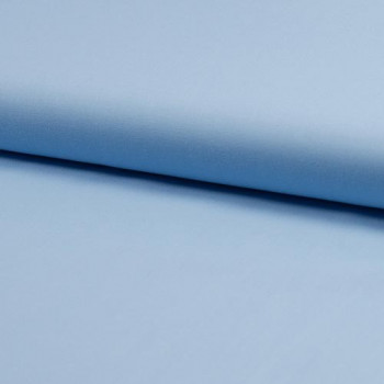 100% cotton plain poplin fabric sky blue (2 meters)