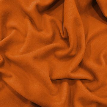 Tissu laine cachemire orange