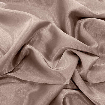 Tissu lamé de soie vieux rose