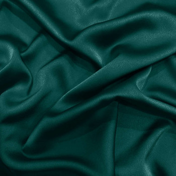 Tissu satin bubble polyester vert lagon