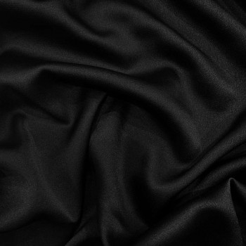 Tissu satin bubble polyester noir