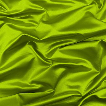 Anise green 100% silk duchess satin fabric