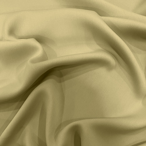 Light beige fluid twill fabric